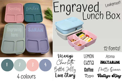 PRE-ORDER Silicone Lunch boxes