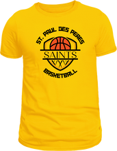 Load image into Gallery viewer, Saints Basketball Short Sleeve T-Shirt - Adult
