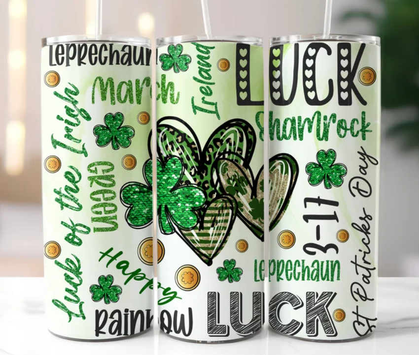 St. Patrick's Day themed Tumbler