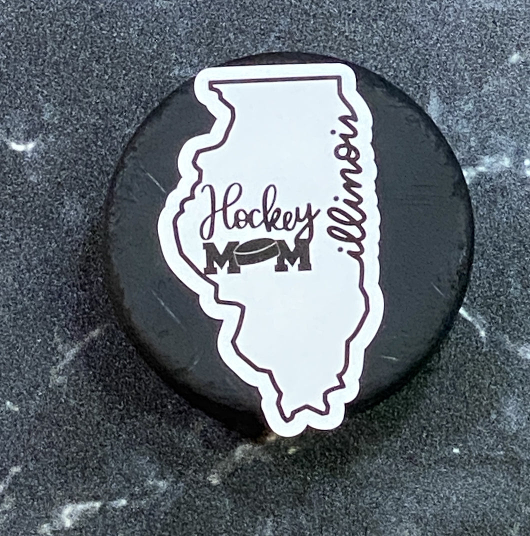 Illinois State Hockey Mom Magnet