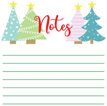 Load image into Gallery viewer, Christmas Trees -  4x6in Notepad
