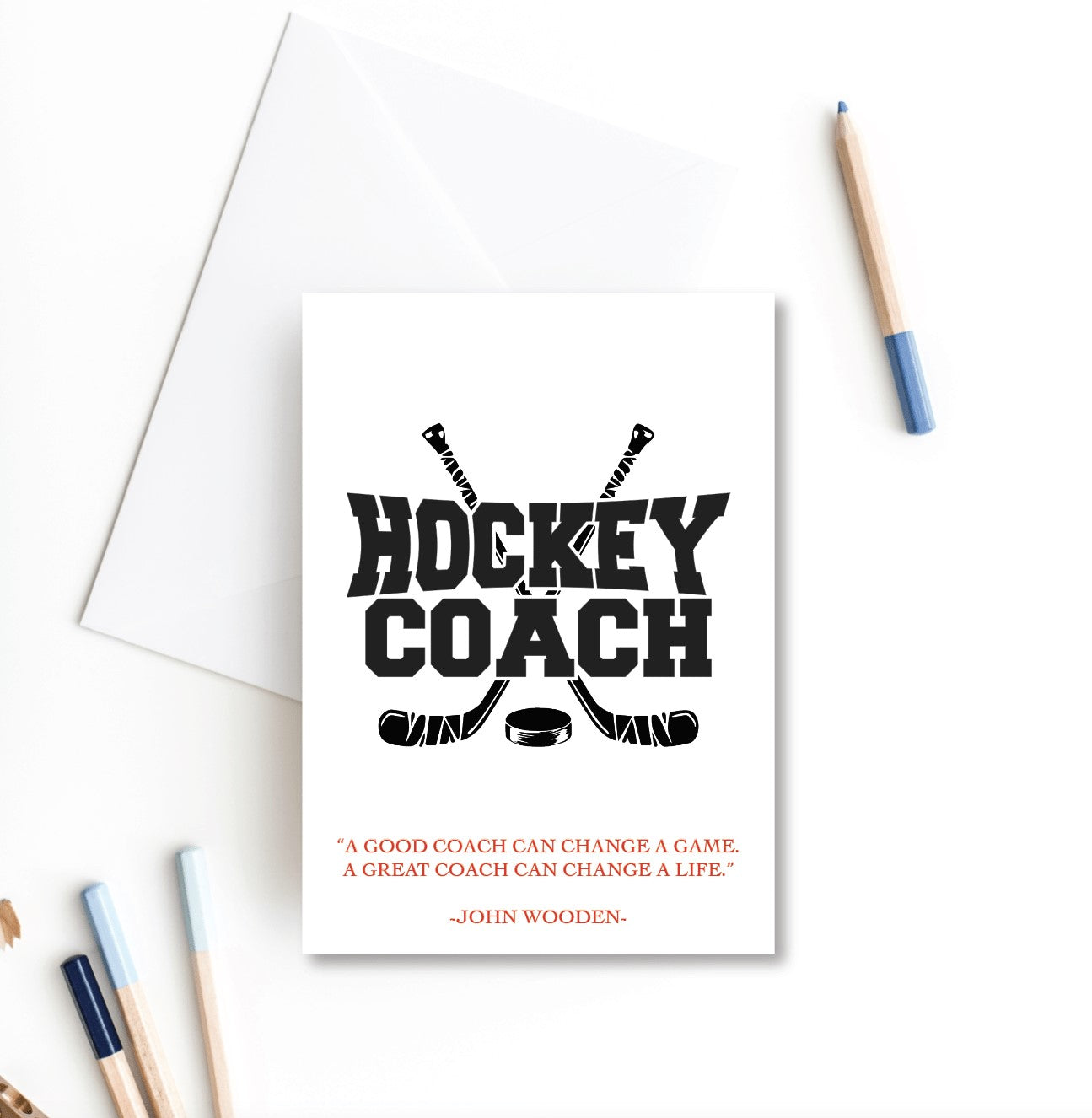 Expressing Gratitude: The Perfect Thank You Card for Your Hockey Coach